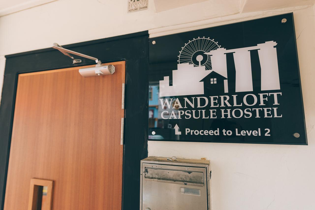 Wanderloft Capsule Hostel Singapore Eksteriør billede